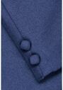 Little Tuxedos "Mason" Kids Indigo Suit (5-Piece Set) Flower Girl Dress and Ring Bearer Outfit - thumbnail - 5