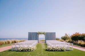 Romantic Wedding Ceremony at Terranea Resort in Rancho Palos Verde, California