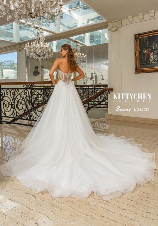 KITTYCHEN Couture BRENNA MILA, K2322 A-Line Wedding Dress - 4