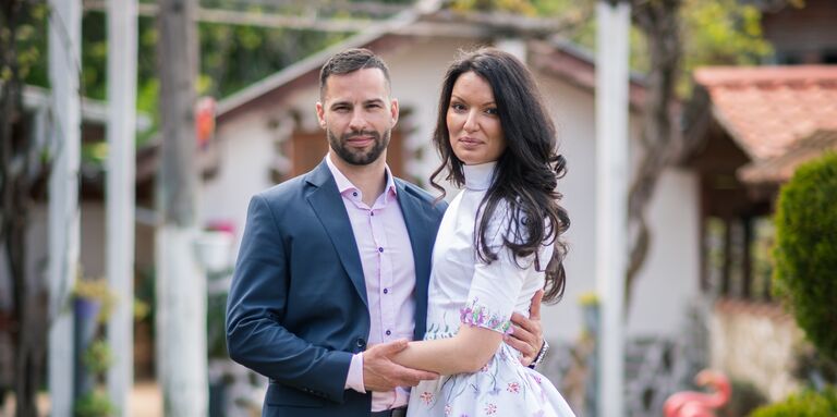 Александра & Божидар Home Page Banner