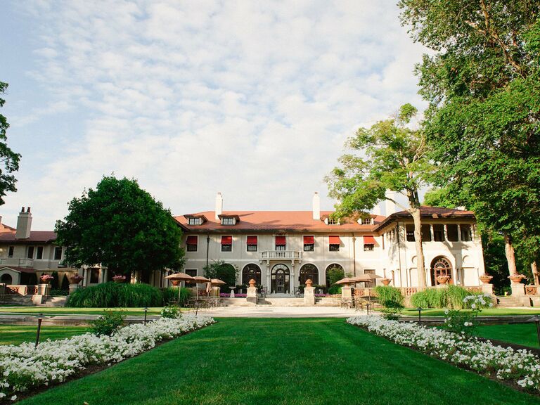 Wedding venue in Lake Forest, Illinois.