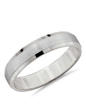 Blue Nile 80450 Platinum Wedding Ring