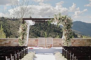Mountain-View Mandap at the St. Regis Deer Valley in Park City, Utah
