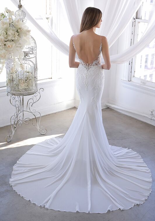 Blue by Enzoani Olivette Mermaid Wedding Dress - 3