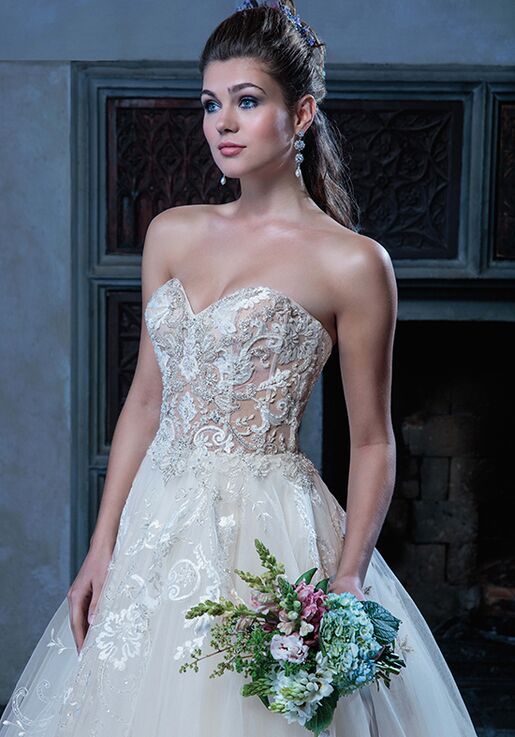Amaré Couture C127 Angelique Ball Gown Wedding Dress - 2