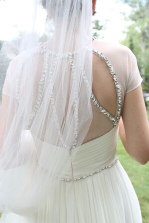 Crystal and Cutout Back Gown