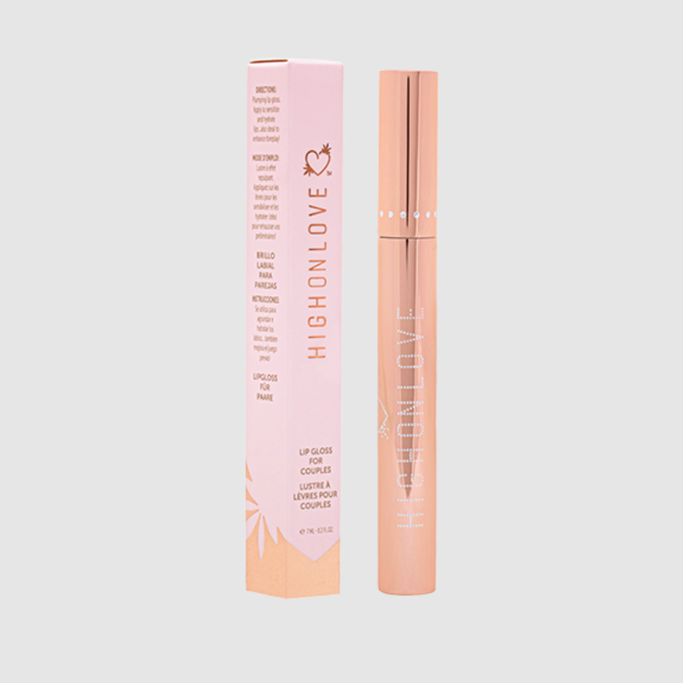 Multipurpose Lip Gloss from High on Love for the best lingerie shower gift