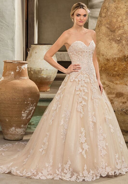 Casablanca Bridal Style 2289 Amber A-Line Wedding Dress - 4