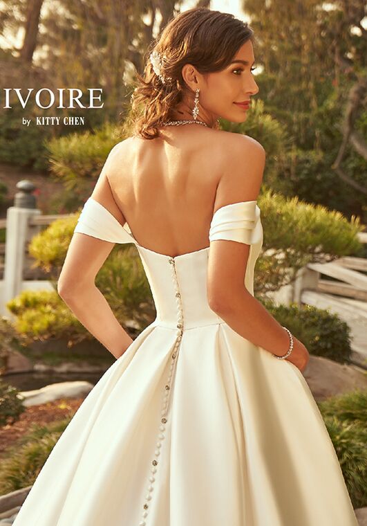 IVOIRE by KITTY CHEN NARA, V2015 Ball Gown Wedding Dress - 2