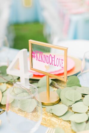 Wedding Hashtag Sign Idea