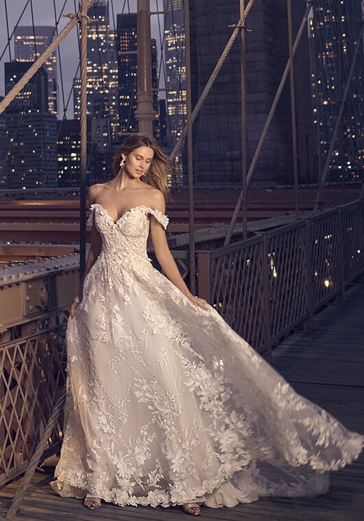 Maggie Sottero LEANDRA A-Line Wedding Dress - 4