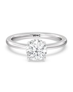 With Clarity Elegant Cushion, Emerald, Radiant, Round, Oval Cut Engagement Ring