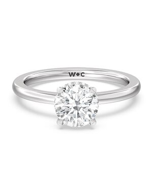 With Clarity Elegant Cushion, Emerald, Radiant, Round, Oval Cut Engagement Ring