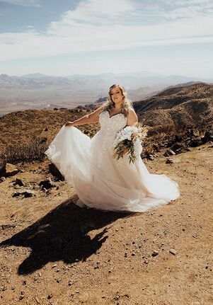 Stella York 7322 plus A-Line Wedding Dress