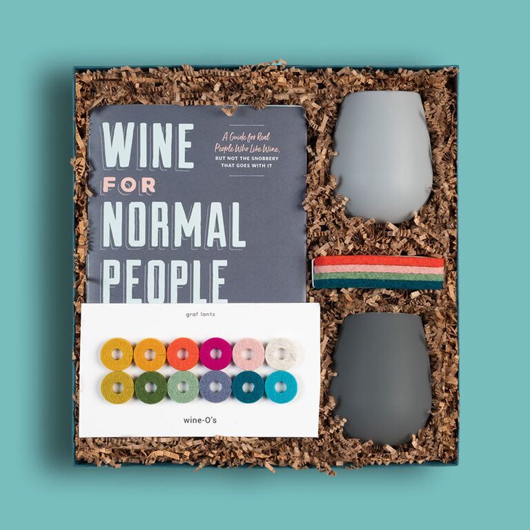Wine gift box for bridesmaids