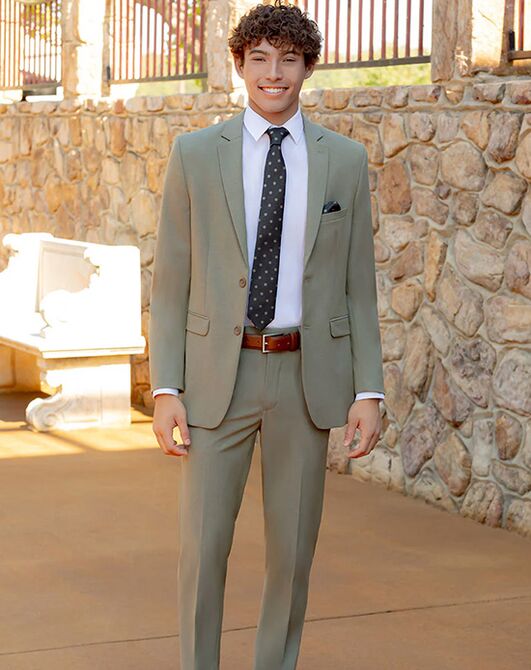 BLACKTIE METRO Sage Wedding Suit Green Tuxedo - 4