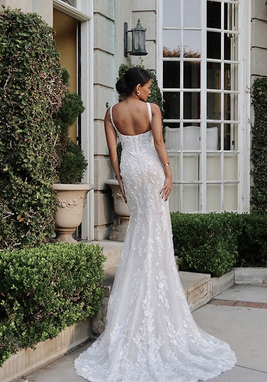 Martina Liana 1821 Column Wedding Dress - 4