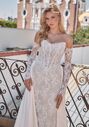 L'amour by Calla Blanche LA25254 Brynja Sheath Wedding Dress - thumbnail - 5