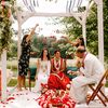 A Colorful Jewish-Jain Fusion Wedding at Misty Farm in Ann Arbor, Michigan