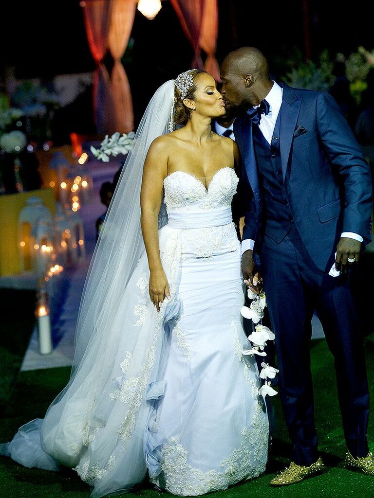 Evelyn Lozada's wedding dress