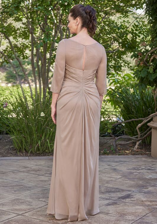 Jade Couture Mother of the Bride by Jasmine K258009 Champagne Mother Of The Bride Dress - 3