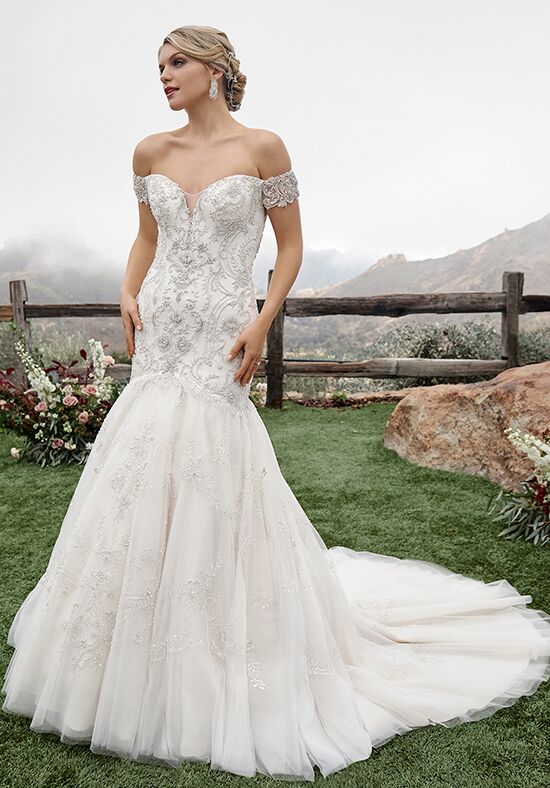 Casablanca Bridal 2423 Gabrielle Mermaid Wedding Dress - 1