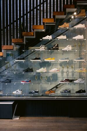 Shoes in Display at Maketto in Washington, DC