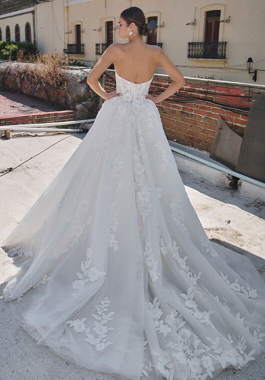 L'amour by Calla Blanche LA25253 Annelia Ball Gown Wedding Dress - 5