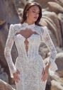 Calla Blanche 126110 Jazzlyn Sheath Wedding Dress - thumbnail - 3