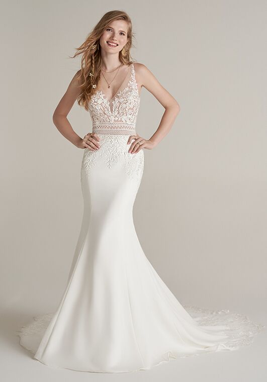 Rebecca Ingram BETTY Sheath Wedding Dress - 3