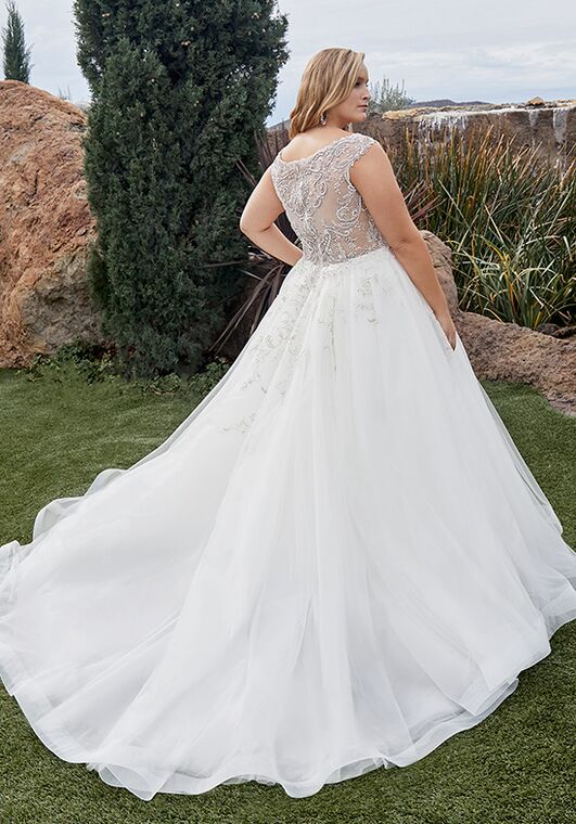 Casablanca Bridal 2434 Johanna A-Line Wedding Dress - 4