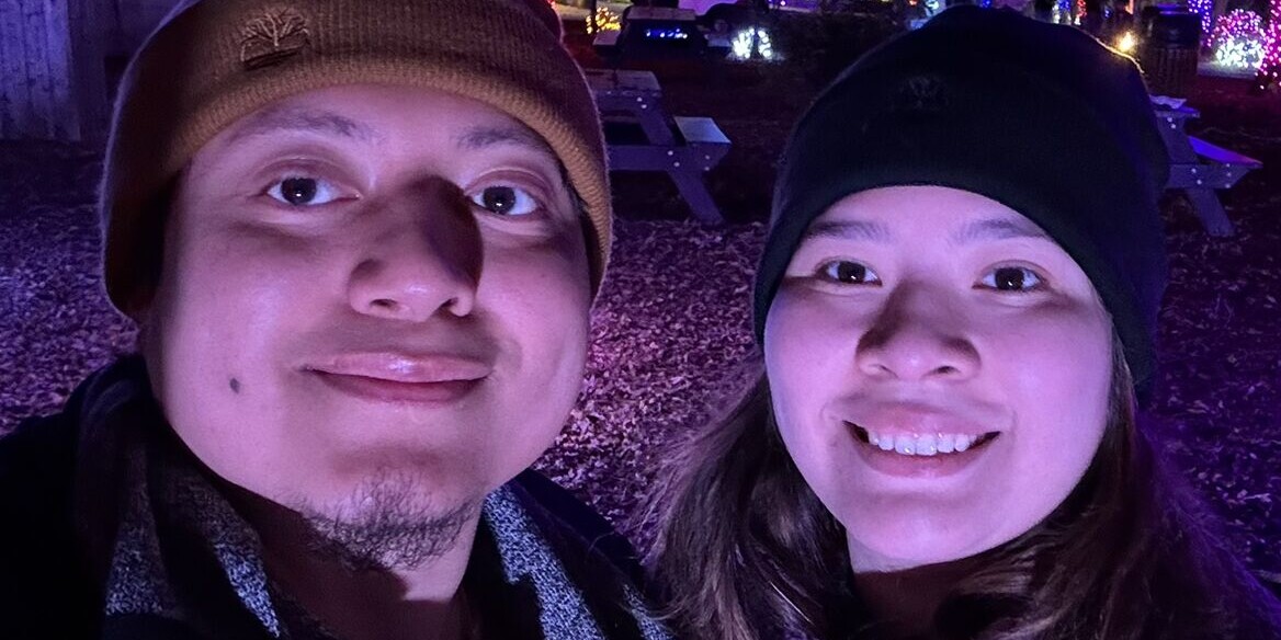 Andrea & Riccky Home Page Banner