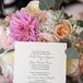 To give guests a taste of the festive, beachfront celebration to come, the couple incorporated a starfish motif into the invitations' design.