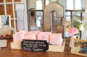 Wildflower-Seed Texas Wedding Favors