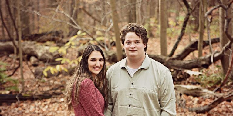 Mya & Josh Home Page Banner