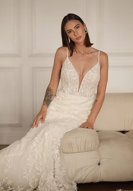 Martina Liana 1657 Fit-and-Flare Wedding Dress - 4