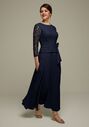AW Bridal AW Tallie Dress Blue Mother Of The Bride Dress - thumbnail - 3