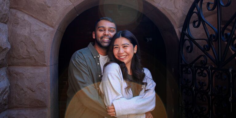 Grace & Dilip Home Page Banner