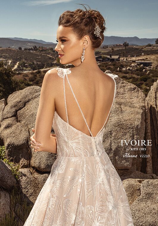 IVOIRE by KITTY CHEN ALANNA, V2210 A-Line Wedding Dress - 5