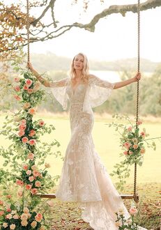 Disney Fairy Tale Weddings D321 - Aurora Fit-and-Flare Wedding Dress