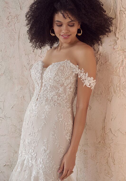 Maggie Sottero LENNON Fit-and-Flare Wedding Dress - 6