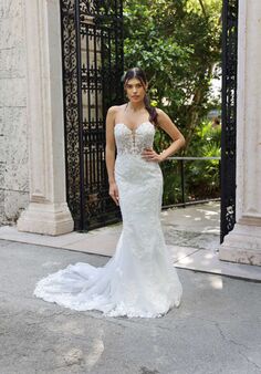 Stella York 7736 Fit-and-Flare Wedding Dress