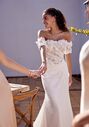 Lillian West 66414 Fit-and-Flare Wedding Dress - thumbnail - 4