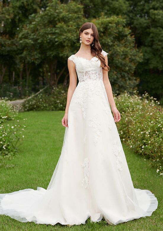 AW Bridal AW CATRINA WEDDING DRESS A-Line Wedding Dress - 1