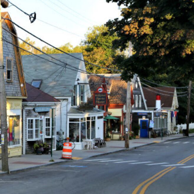 Picture of Main Street In Wellfleet (Up Town)