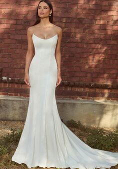 La Perle LP2508 Morven Sheath Wedding Dress