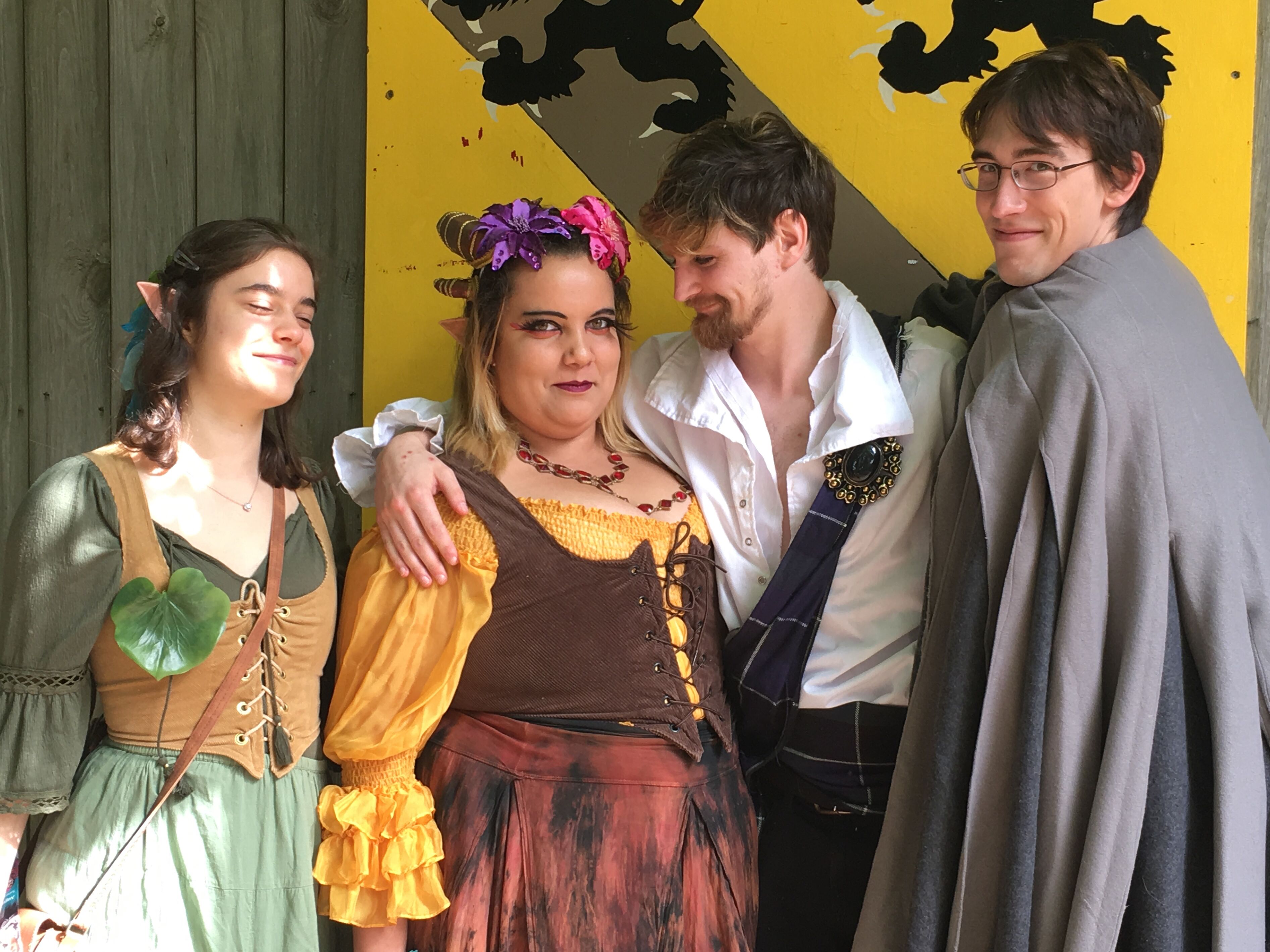 Picture of Our first Ren fair together