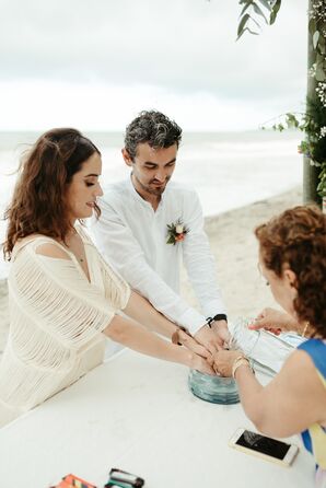 Beachfront Elopement Ceremony