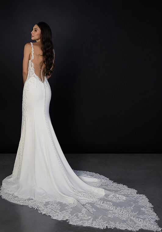 Martina Liana ML1857 Column Wedding Dress - 3