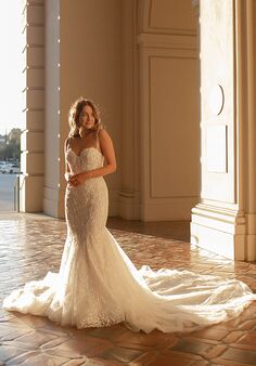 Martina Liana Luxe LE1144 Fit-and-Flare Wedding Dress